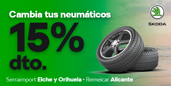 Cambio de neumáticos con un 15% Dcto. en todas las medidas y marcas Y REGALO DE CHEQUES DE TALLER