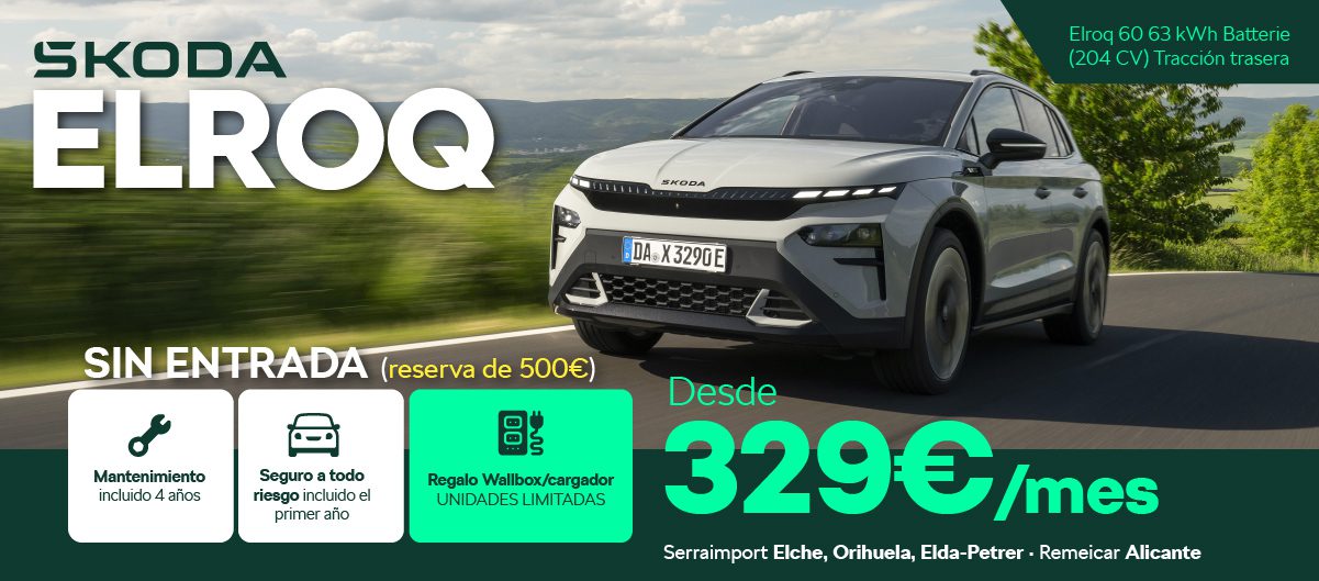SKODA ELROQ + REGALOS_1200x528